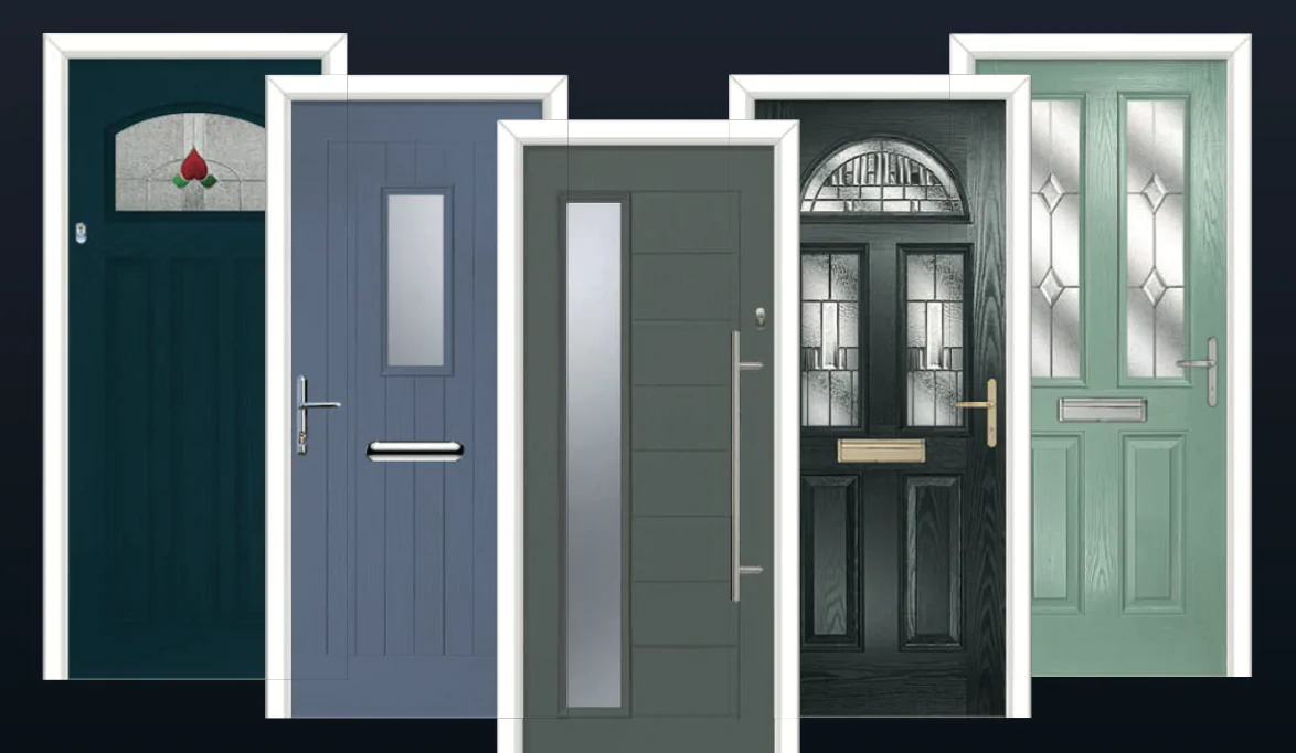 Composite Door Colours and Styles London | Custom Design Options | Maple Windows
