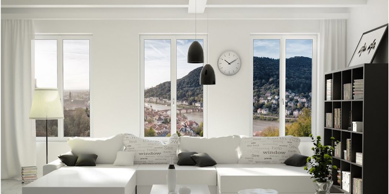 Premium uPVC Casement Windows with clean white finish