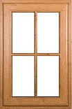 Irish Oak woodgrain uPVC finish