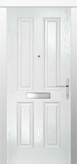 Esprit fire door with minimalist design
