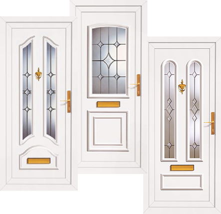 Crystal door panel design